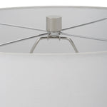 Albany White Farmhouse Table Lamp-Uttermost 