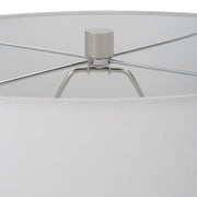 Albany White Farmhouse Table Lamp-Uttermost 