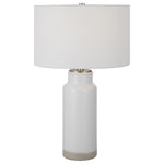 Uttermost 30038 Albany White Farmhouse Table Lamp