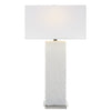 Uttermost 30066 Pillar White Marble Table Lamp