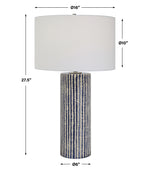 Uttermost 30067 Havana Blue Table Lamp