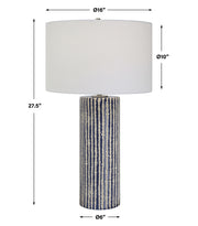 Uttermost 30067 Havana Blue Table Lamp