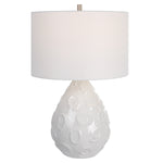 Uttermost 30159-1 Loop White Glaze Table Lamp