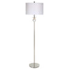 Uttermost 30177-1 Exposition Nickel Floor Lamp
