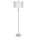 Uttermost 30177-1 Exposition Nickel Floor Lamp