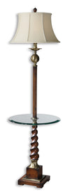 Uttermost 28568 Myron Twist End Table Floor Lamp