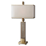 Uttermost 26583-1 Caecilia Amber Glass Table Lamp