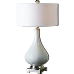 Uttermost 26768-1 Helton White Table Lamp