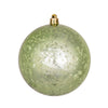 Vickerman M166454 4.75" Celadon Shiny Mercury Ball Ornament 4 Per Bag