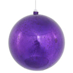 Vickerman M166666 8" Purple Shiny Mercury Ball Ornament