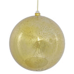 Vickerman M166608 8" Gold Shiny Mercury Ball Ornament