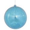 Vickerman M166712 10" Turquoise Shiny Mercury Ball Ornament