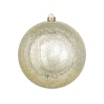 Vickerman M166638 8" Champagne Shiny Mercury Ball Ornament