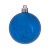 Vickerman M166702 10" Blue Shiny Mercury Ball Ornament