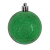 Vickerman M166504 6" Green Shiny Mercury Ball Ornament 4 Per Bag