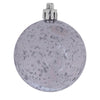 Vickerman M166307 4" Silver Shiny Mercury Ball Ornament 6 Per Bag
