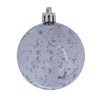 Vickerman M166487 4.75" Pewter Mercury Ball Ornament 4 Per Bag