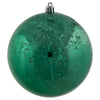 Vickerman M166444 4.75" Sea Foam Shiny Mercury Ball Ornament 4 Per Bag