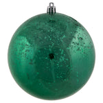 Vickerman M166444 4.75" Sea Foam Shiny Mercury Ball Ornament 4 Per Bag