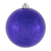 Vickerman M166566 6" Purple Mercury Ball Ornament 4 Per Bag