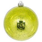 Vickerman M166573 6" Lime Mercury Ball Ornament 4 Per Bag