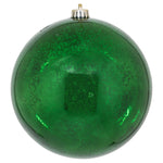 Vickerman M166624 8" Emerald Shiny Mercury Ball Ornament