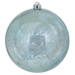 Vickerman M166632 8" Baby Blue Shiny Mercury Ball Ornament