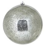 Vickerman M166787 10" Pewter Shiny Mercury Ball Ornament