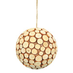 Vickerman M171206 6" Pine Chip Ball Ornament