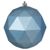 Vickerman M177329DM 4.75" Periwinkle Matte Geo Ball 4/Bag