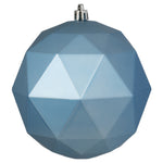 Vickerman M177329DM 4.75" Periwinkle Matte Geo Ball 4/Bag