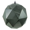 Vickerman M177423DS 6" Wrought Iron Shiny Geometric Ball 4Bag