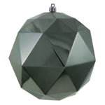 Vickerman M177423DS 6" Wrought Iron Shiny Geometric Ball 4Bag