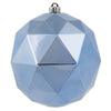 Vickerman M177529DS 8" Periwinkle Shiny Geometric Ball