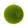 Vickerman M181064 10" Moss Green Flocked Ball Ornament