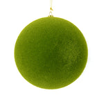 Vickerman M180864 8" Moss Green Flocked Ball Ornament