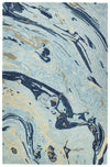 Kaleen Rugs Marble Collection MBL01-17  Blue  Area Rug