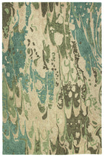 Kaleen Rugs Marble Collection MBL05-50  Green  Area Rug