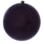 Vickerman Mc197226 6" Plum Wood Grain Ball Ornament