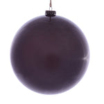 Vickerman Mc197365 8" Burgundy Wood Grain Ball Ornament 2/Bag