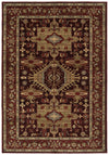 Kaleen Rugs McAlester Collection MCA01-04 Burgundy Area Rug