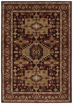 Kaleen Rugs McAlester Collection MCA01-04 Burgundy Area Rug
