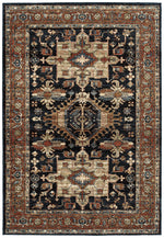 Kaleen Rugs McAlester Collection MCA01-22 Navy Area Rug
