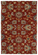 Kaleen Rugs Middleton Collection MID02-25 Red Area Rug