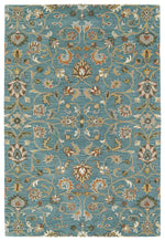 Kaleen Rugs Middleton Collection MID05-78 Turquoise Area Rug