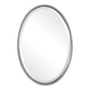 Uttermost 01102 B Sherise Brushed Nickel Oval Mirror