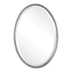 Uttermost 01102 B Sherise Brushed Nickel Oval Mirror