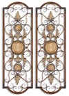 Uttermost 13475 Micayla Antique Metal Panels, Set/2