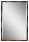 Uttermost 13749 Tempe Distressed Brown Mirror