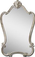 Uttermost 12833 Walton Hall Antique White Mirror